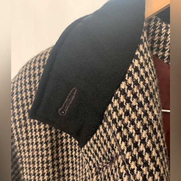Kristen Blake Houndstooth Wool Bomber Jacket - Picture 5 of 8